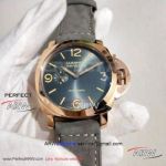 Perfect Replica Panerai Luminor Due 42MM Watch - PAM00677 Rose Gold Case Gray Dial And Blacelet